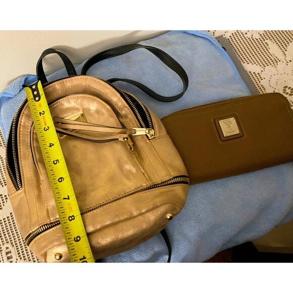 Juicy Couture Mini Backpack with Tignanello Double Zip Leather Wallet main image 5